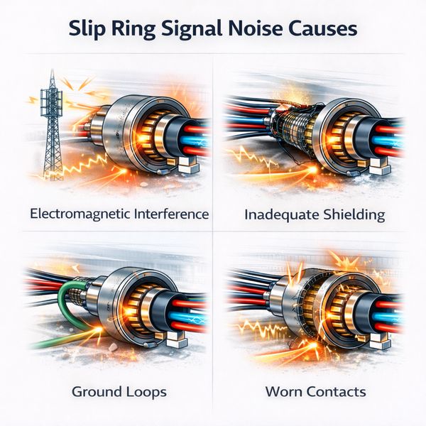 Slip Ring Signal Noise Causes